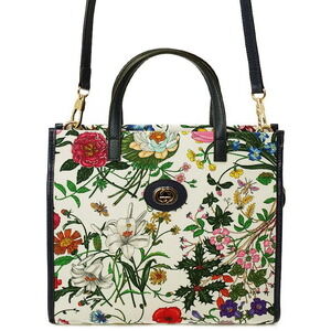 GUCCI Floral Flower Handbag Bag